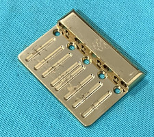 Guitarras Estrellas Logo Original Bajo Placa Puente Dorado De Colección segunda mano  Embacar hacia Mexico