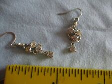 Diamante drop earrings for sale  BASINGSTOKE