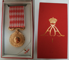 Monaco medal honor d'occasion  Expédié en Belgium