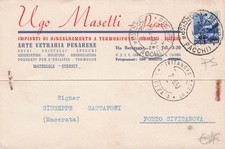 01725 cartolina commerciale usato  Lugo