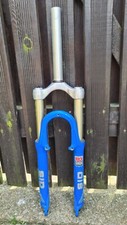 Rock Shox SID podwójny widelec amortyzowany pneumatyczny, rower górski 26", 1 1/8". Niebieski na sprzedaż  Wysyłka do Poland