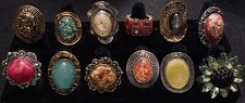 Lot adjustable rings for sale  Bellingham