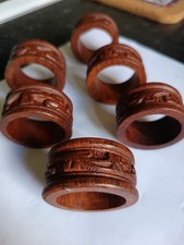 Set vintage carved for sale  MANCHESTER