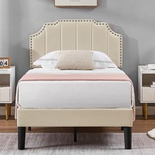 Twin upholstered platform for sale  Reserve