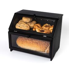 Bamboo bread bin for sale  HALESOWEN