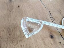 Glasschale herzförmig nachtma gebraucht kaufen  Reutlingen