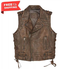 Gilet motociclista vintage usato  Verdellino