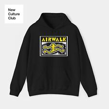 Moletom com capuz Airwalk vintage retrô anos 90 anos 80 design comprar usado  Enviando para Brazil