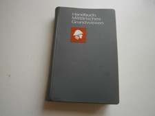 Handbuch militärisches grundw gebraucht kaufen  Oberlichtenau
