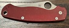 Spyderco paramilitary m390 for sale  Sacramento