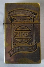 Isqueiro a óleo vintage Zippo American Classic 1932 réplica original comprar usado  Enviando para Brazil