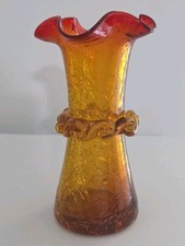 Vtg crackle glass for sale  Bluffton