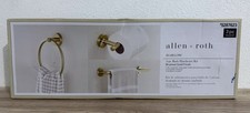 Allen + Roth Harlow 3 peças kit de ferragens de banho acabamento dourado escovado  comprar usado  Enviando para Brazil