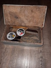 Schuhputz kasten wichskasten gebraucht kaufen  Römerberg