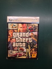 Grand Theft Auto IV (PC, 2008) Big Box 2 Discos Conjunto Mapa Manuais Inglês/Francês comprar usado  Enviando para Brazil