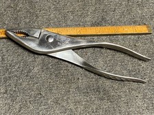 Raro Stanley 7-1/2” niquelado nº 11 alicates de junta deslizante emitidos apenas 1934 finos comprar usado Raro Stanley 7-1/2” niquelado nº 11 alicates de junta deslizante emitidos apenas 1934 finos comprar usado  Enviando para Brazil