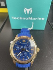 Relógio cronógrafo TechnoMarine mostrador azul moldura dourada comprar Invicta, usado comprar usado Relógio cronógrafo TechnoMarine mostrador azul moldura dourada comprar Invicta, usado comprar usado  Enviando para Brazil