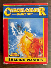 1994 Games Workshop Citadel Shading Washes Conjunto Completo (Pintura Warhammer/Mini Combo) comprar usado  Enviando para Brazil