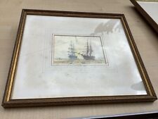 Antique vintage watercolour for sale  SPENNYMOOR