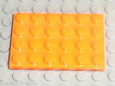 Plaque plate orange d'occasion  France