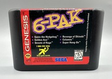 Pacote com 6 (Sega Genesis, 1995) *Somente carrinho* Autêntico Testado e Limpo! comprar usado  Enviando para Brazil
