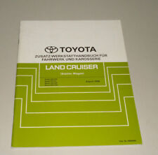 Chassi de carroceria manual de oficina Toyota Land Cruiser Station Wagon, 08/1998 comprar usado  Enviando para Brazil