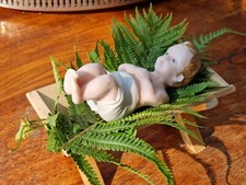 Alte krippenfigur wachs gebraucht kaufen  Erdweg