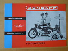 Zündapp prospekt 60er gebraucht kaufen  Wiesloch