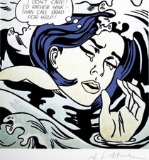 Roy lichtenstein drowning gebraucht kaufen  Rodenbach