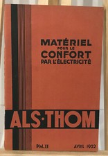 Old document alsthom d'occasion  Expédié en Belgium
