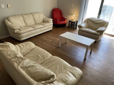 Piece leather sofa for sale  Irving