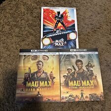 Mad Max Trilogy 4K Ultra HD and Blu-ray With Slipcovers **PLEASE READ** comprar usado  Enviando para Brazil