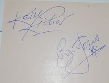 Rolling stones autographs for sale  CHRISTCHURCH