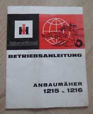 Ihc anbaumähwerk 1215 gebraucht kaufen  Recke