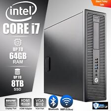 Computador desktop HP i7, até 64GB de RAM, SSD 8TB, Windows 11/10, WiFi comprar usado  Enviando para Brazil