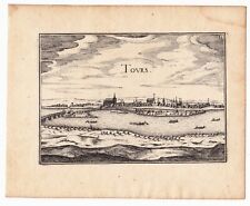 Gravure xviie vue d'occasion  Toulouse-