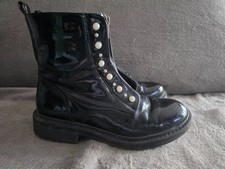 Lack halb stiefeletten gebraucht kaufen  Weilerbach