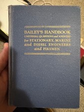 Bailey's Handbook for Stationary, Marined and Diesel Engineers and Fireman comprar usado  Enviando para Brazil