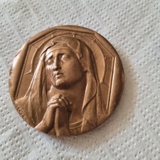 Médaille bronze vierge d'occasion  Paris XIII