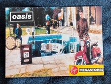 Oasis postcard virgin for sale  LOUGHBOROUGH