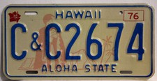 Hawaii nummernschild usa gebraucht kaufen  Euskirchen