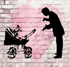 Schablone banksy style gebraucht kaufen Schablone banksy style gebraucht kaufen  Lüchow