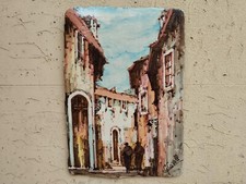 Antica placca terracotta usato  Torino