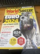 Soccer magazine euro for sale  LUTON