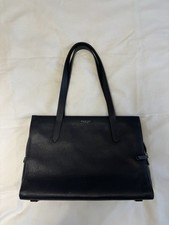 Radley navy leather for sale  HALIFAX