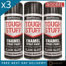 400ml enamel black for sale  AYLESBURY