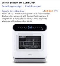 Spülmaschine hne wasseranschl gebraucht kaufen  Stuttgart