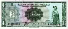 Paraguay guarani 1952 for sale  Fargo