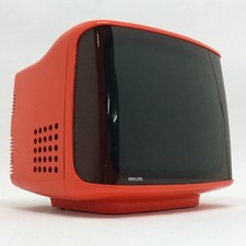 PHILIPS TV SPACE AGE - VULCANO 12 Mod: 12 B 310/38L - RED VINTAGE ANNI ‘70s comprar usado  Enviando para Brazil