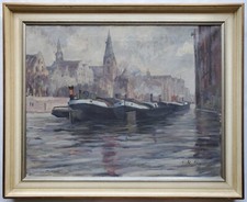 Gemälde öl stadt gebraucht kaufen  Wilhelmshaven